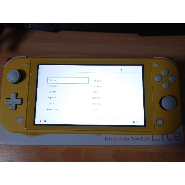 Nintendo Switch - Nintendo Switch Lite 中古本体 イエローの通販 by shop｜ニンテンドースイッチならラクマ 超歓迎格安