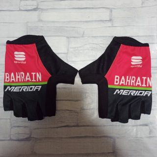 メリダ(MERIDA)の支給品　グローブ　バーレーンメリダ　bahrain merida　新城幸也(ウエア)