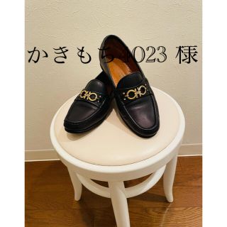 フェラガモ(Ferragamo)の【サルバトーレ フェラガモ】ネイビー・ローファー・5.5サイズ(約23㎝)(ローファー/革靴)