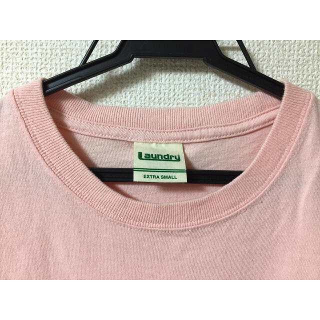 LAUNDRY(ランドリー)の※取引済　バルーンt様　LAUNDRY Tシャツ　小鳥ピンク レディースのトップス(Tシャツ(半袖/袖なし))の商品写真