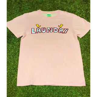 ランドリー(LAUNDRY)の※取引済　バルーンt様　LAUNDRY Tシャツ　小鳥ピンク(Tシャツ(半袖/袖なし))