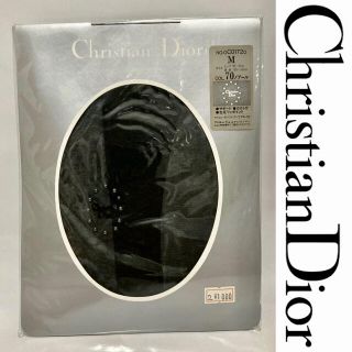 クリスチャンディオール(Christian Dior)のChristian Dior　ストッキング　ビジュー　ノアール　黒　ディオール(タイツ/ストッキング)