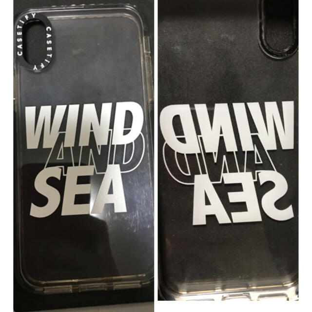 SEA(シー)のwindandsea×CASETIFYCASETIFYiPhoneXケースセット スマホ/家電/カメラのスマホアクセサリー(iPhoneケース)の商品写真