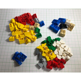 レゴ(Lego)のLEGO正規品-9  逆スロープ各種　レゴブロック(積み木/ブロック)