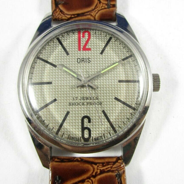 ORIS(オリス)の【美品】ORIS オリス　手巻き腕時計 メンズの時計(腕時計(アナログ))の商品写真