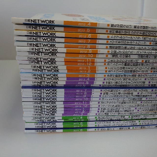 日経BP(ニッケイビーピー)の日経ネットワーク バックナンバー 2012年4月〜2014年8月 エンタメ/ホビーの雑誌(専門誌)の商品写真