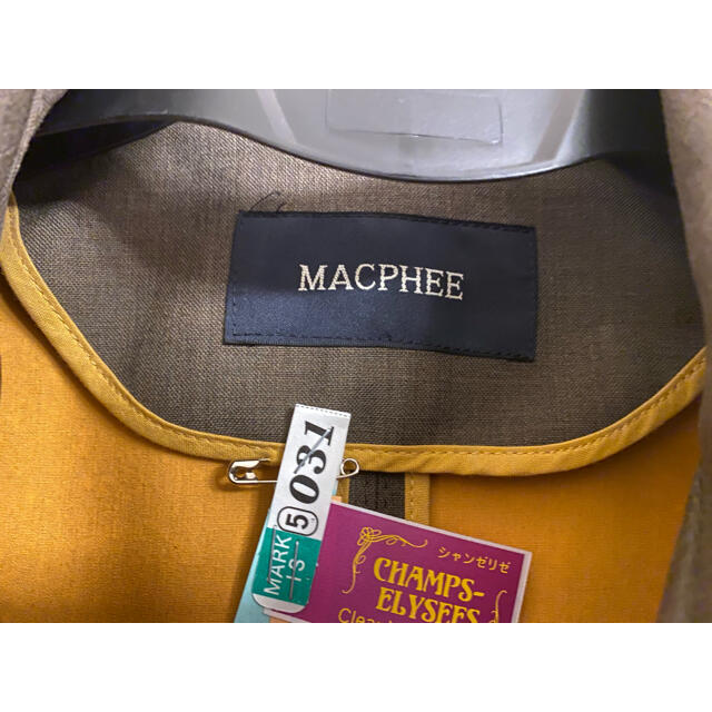 MACPHEE(マカフィー)のMACPHEE トゥモローランド　TOMORROW LAND コート レディースのジャケット/アウター(トレンチコート)の商品写真