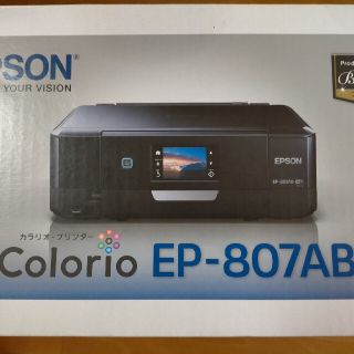 EPSON - エプソン カラリオプリンター ep-807abの通販 by やま's shop