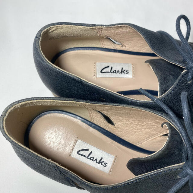 Clarks(クラークス)のClarks  クラークス　カジュアルレザーシューズ　23.5cm レディースの靴/シューズ(ローファー/革靴)の商品写真
