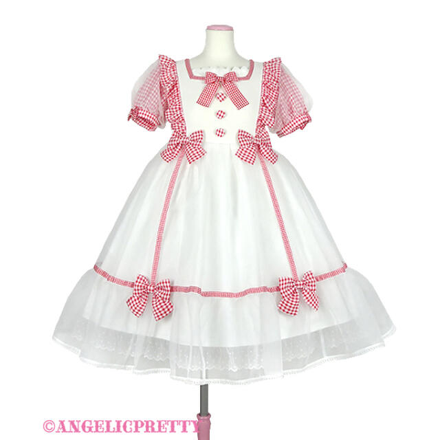 Angelic Pretty Angelic Prettyふんわりパフェワンピース 白の通販 By Luna S Shop アンジェリックプリティーならラクマ