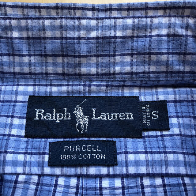 Ralph Lauren(ラルフローレン)のラルフローレン　半袖チェックシャツ　Sサイズ メンズのトップス(シャツ)の商品写真