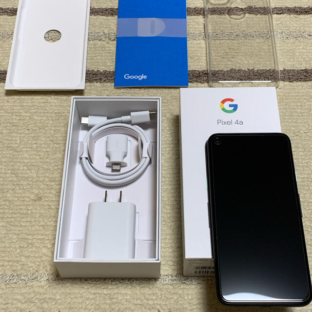 Pixel 4a Just Black ソフトバンク SIMロック解除済み