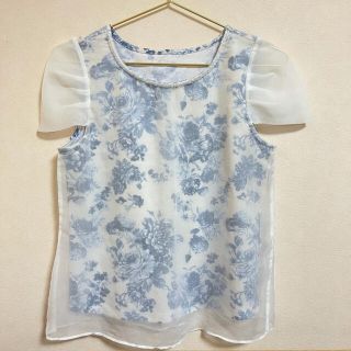 ミッシュマッシュ(MISCH MASCH)のMISCHMASCH ミッシュマッシュ 花柄 トップス(カットソー(半袖/袖なし))