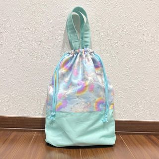 着替え袋 ハンドメイド ユニコーン(体操着入れ)