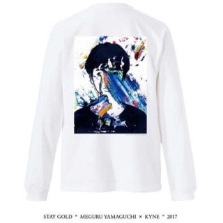 ソフ(SOPH)のMEGURU YAMAGUCHI × KYNE UNION SODA 白 長袖M(Tシャツ/カットソー(七分/長袖))