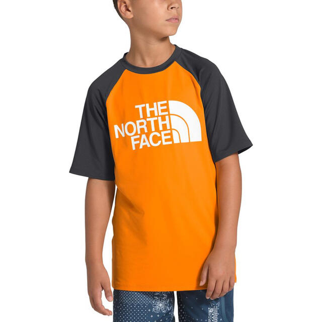 THE NORTH FACE(ザノースフェイス)のClass V Water ShortSleeve T-Shirt - キッズM キッズ/ベビー/マタニティのキッズ服男の子用(90cm~)(Tシャツ/カットソー)の商品写真