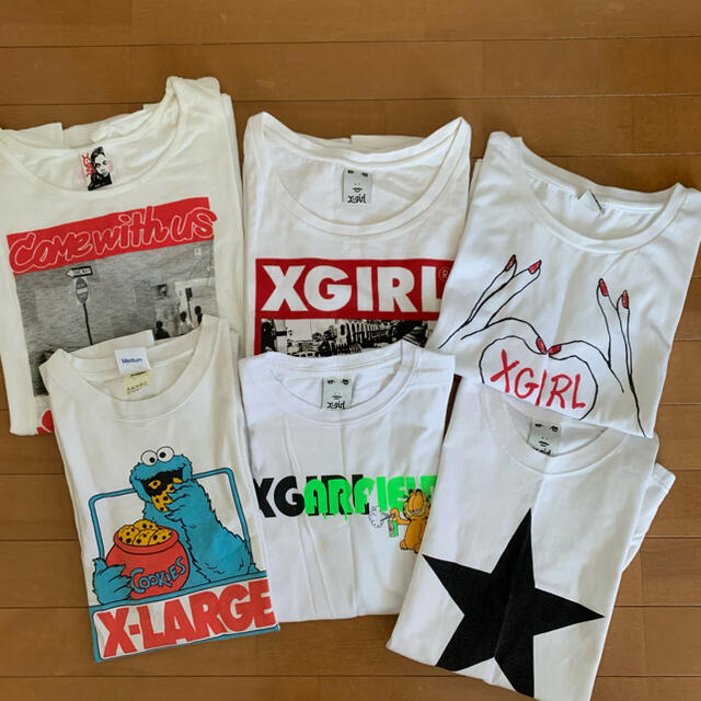 X-girl Tシャツ　6枚セット