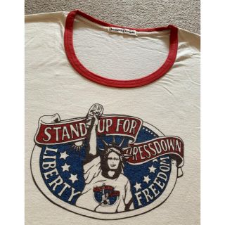 ビューティフルピープル(beautiful people)の新品！beautiful people ラメアメリカンプリント半袖Tシャツ(Tシャツ(長袖/七分))