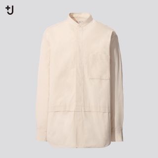 ユニクロ(UNIQLO)のユニクロ　+J   スーピマコットンオーバーサイズシャツ　M 2枚セット(シャツ)