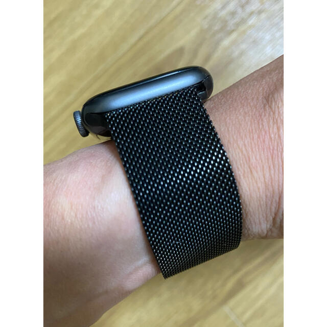 Apple Watch(アップルウォッチ)のアップルウォッチ44mm用　ミラネーゼループ互換品 メンズの時計(その他)の商品写真