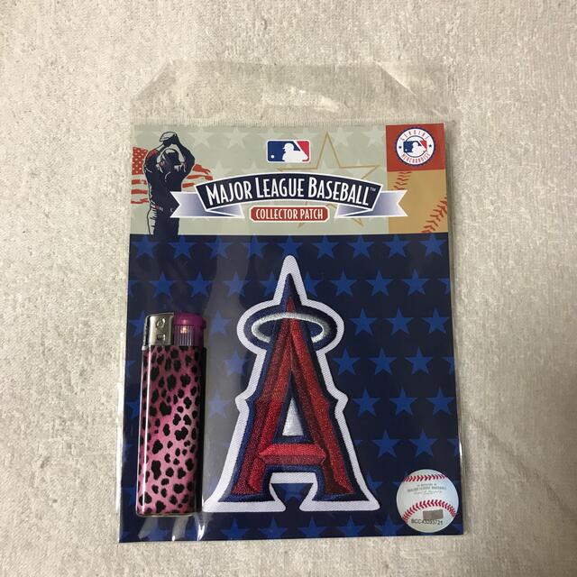 刺繍ワッペンMLB公認ロサンゼルス・エンジェルス エンタメ/ホビーのタレントグッズ(スポーツ選手)の商品写真