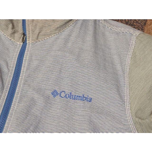 Columbia(コロンビア)の美品 メンズ L 綿100％ コロンビア パーカー Columbia フーディ メンズのジャケット/アウター(マウンテンパーカー)の商品写真