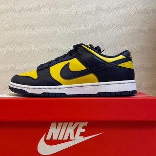 ナイキ(NIKE)のNIKE DUNK LOW MICHIGAN 28.5cm ダンク ミシガン(スニーカー)