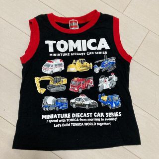 タカラトミー(Takara Tomy)のトミカ　ノースリーブ　95センチ(Tシャツ/カットソー)