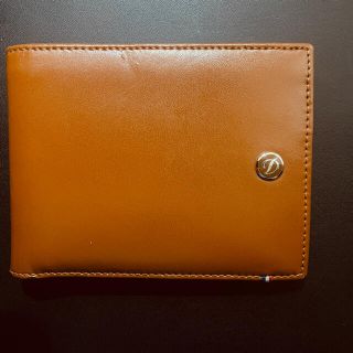 エステーデュポン(S.T. Dupont)のst.Dupont エス・テー・デュポン２つ折り財布 ブラウン(折り財布)