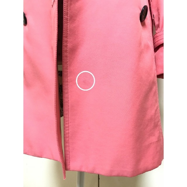 CECIL McBEE(セシルマクビー)のCECILMcBEE セシルマクビー トレンチコート ピンク系 レディースのジャケット/アウター(トレンチコート)の商品写真
