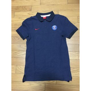 ナイキ(NIKE)の中古ナイキ ×パリサンジェルマン半袖ポロシャツＭボーダー紺色ネイマール(ポロシャツ)