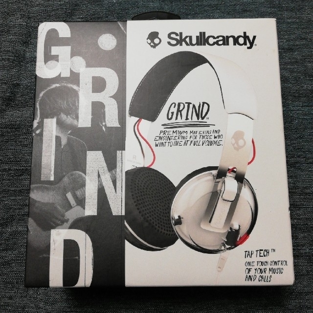 [新品・未開封品] Skullcandy GRIND （通話機能搭載ヘッドホン）