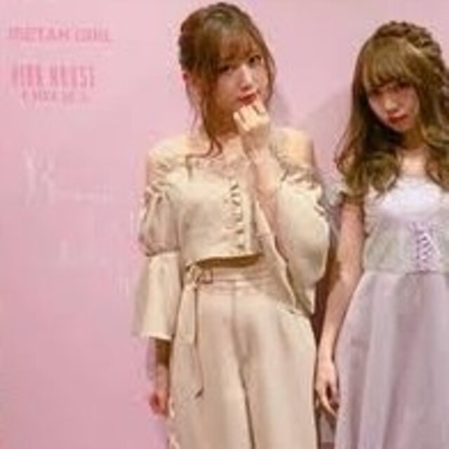 トップスPINK HOUSE CHELSEA × LARME トップス