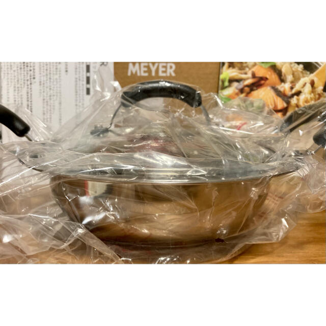 MEYER(マイヤー)のマイヤー　ホットポット　20cm お鍋 インテリア/住まい/日用品のキッチン/食器(鍋/フライパン)の商品写真