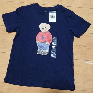 ポロラルフローレン(POLO RALPH LAUREN)の新品 ポロ ラルフローレン ベア Tシャツ 半袖 4T 110(Tシャツ/カットソー)