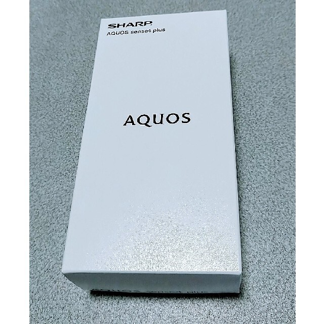 AQUOS(アクオス)のAQUOS sense4 plus パープル スマホ/家電/カメラのスマートフォン/携帯電話(スマートフォン本体)の商品写真