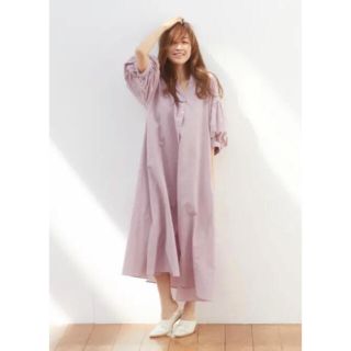 スナイデル(SNIDEL)のsnidelhome 神崎恵　コラボ　コットンロングワンピース(ロングワンピース/マキシワンピース)