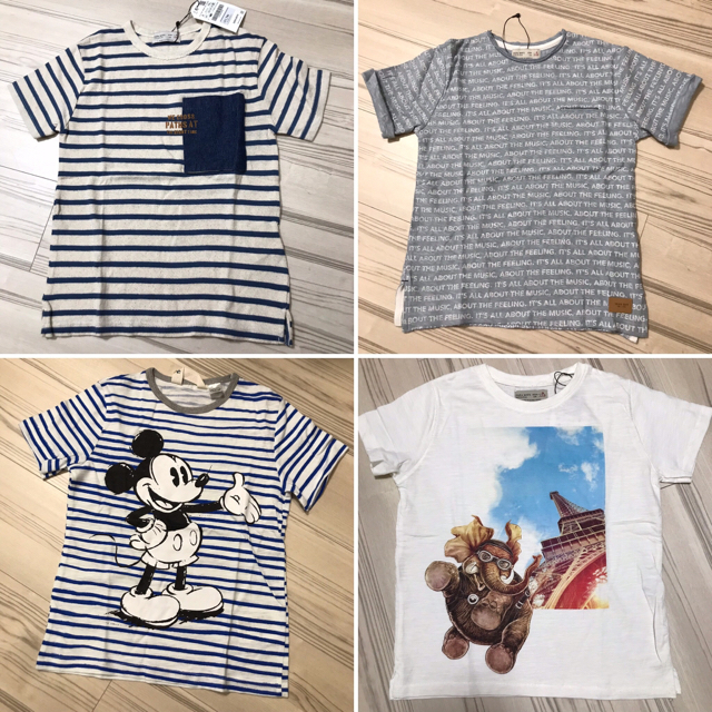 キラキラ様専用!Tシャツ サイズ116 他 | so80.com.br