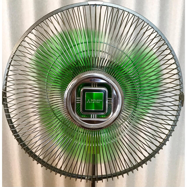 三菱電機(ミツビシデンキ)のレトロ扇風機 スマホ/家電/カメラの冷暖房/空調(扇風機)の商品写真