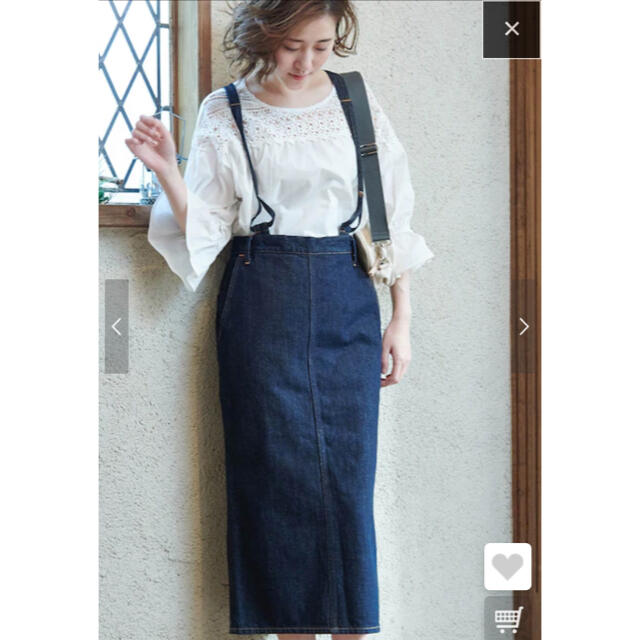 Rope' Picnic - ROPE' PICNIC×WRANGLER サスペンダースカート デニム