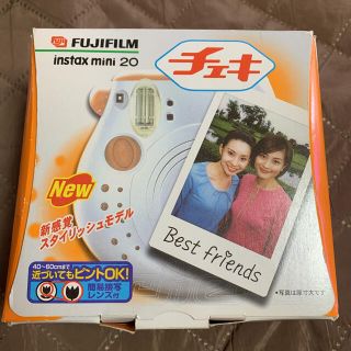 フジフイルム(富士フイルム)の【★美品★】 FUJI FILM INSTAX MINI20(フィルムカメラ)