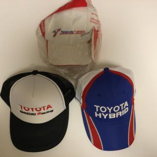 トヨタ(トヨタ)のTOYOTA GAZOO RACINGキャップ3点セット【値引き】(その他)