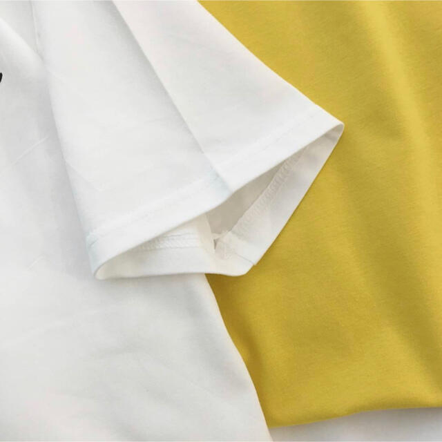 新品送料無料【レオパードロゴTシャツ】レディース/カジュアル/ホワイト/Lサイズ レディースのトップス(Tシャツ(半袖/袖なし))の商品写真