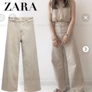 ザラ(ZARA)のZARA♡マリンストレートパンツ(カジュアルパンツ)