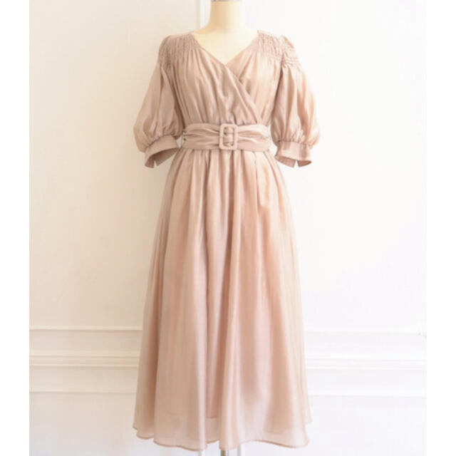 Herlipto Airy Volume Sleeve Dress - ロングワンピース/マキシワンピース