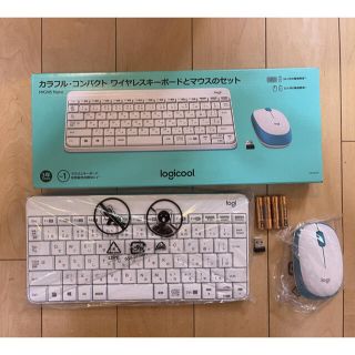 Logicool ロジクール MK245nWH ワイヤレスキーボード マウス(PC周辺機器)