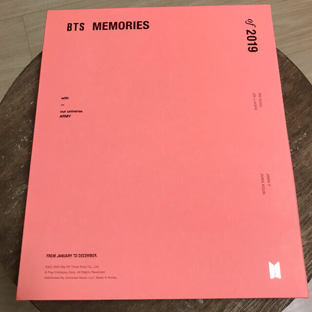 CD【DVD】BTS memories 2019