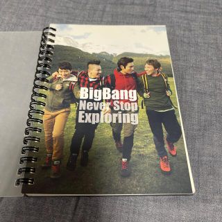 ビッグバン(BIGBANG)のBIGBANG THE NORTHFACE ビックバン ノースフェイスノベルティ(ノート/メモ帳/ふせん)