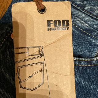 F.O.Factory - 新品 FOB FACTORY デニム F1118 ユーズド加工 30