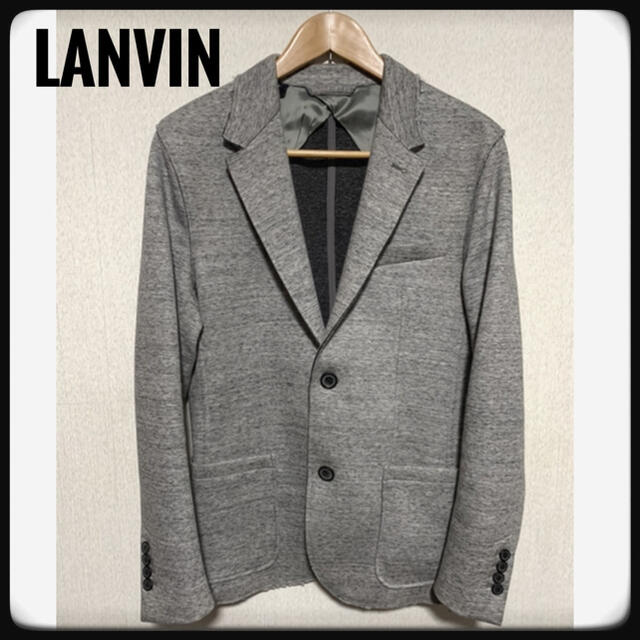 高級 定価23万 ルーマニア製 ランバン LANVIN フェルトジャケット